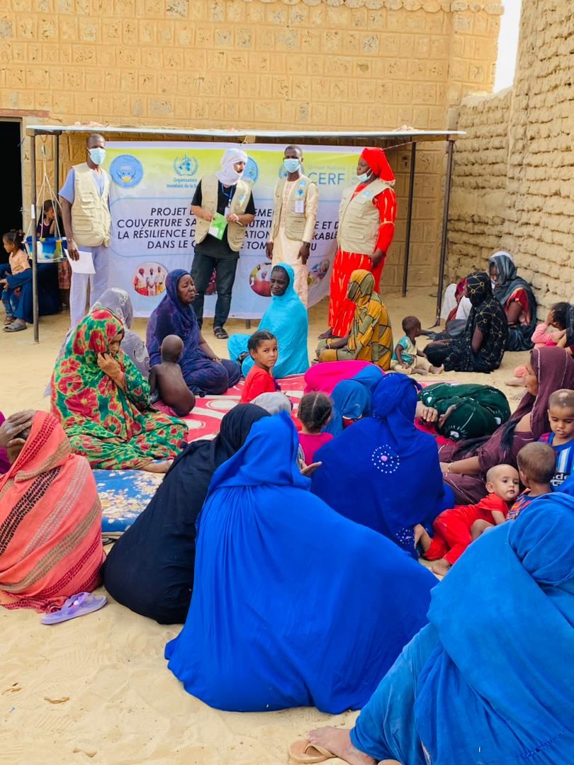 Activité de terrain de l’OMPIDES — Projet OMS / CERF — Tombouctou, 2024